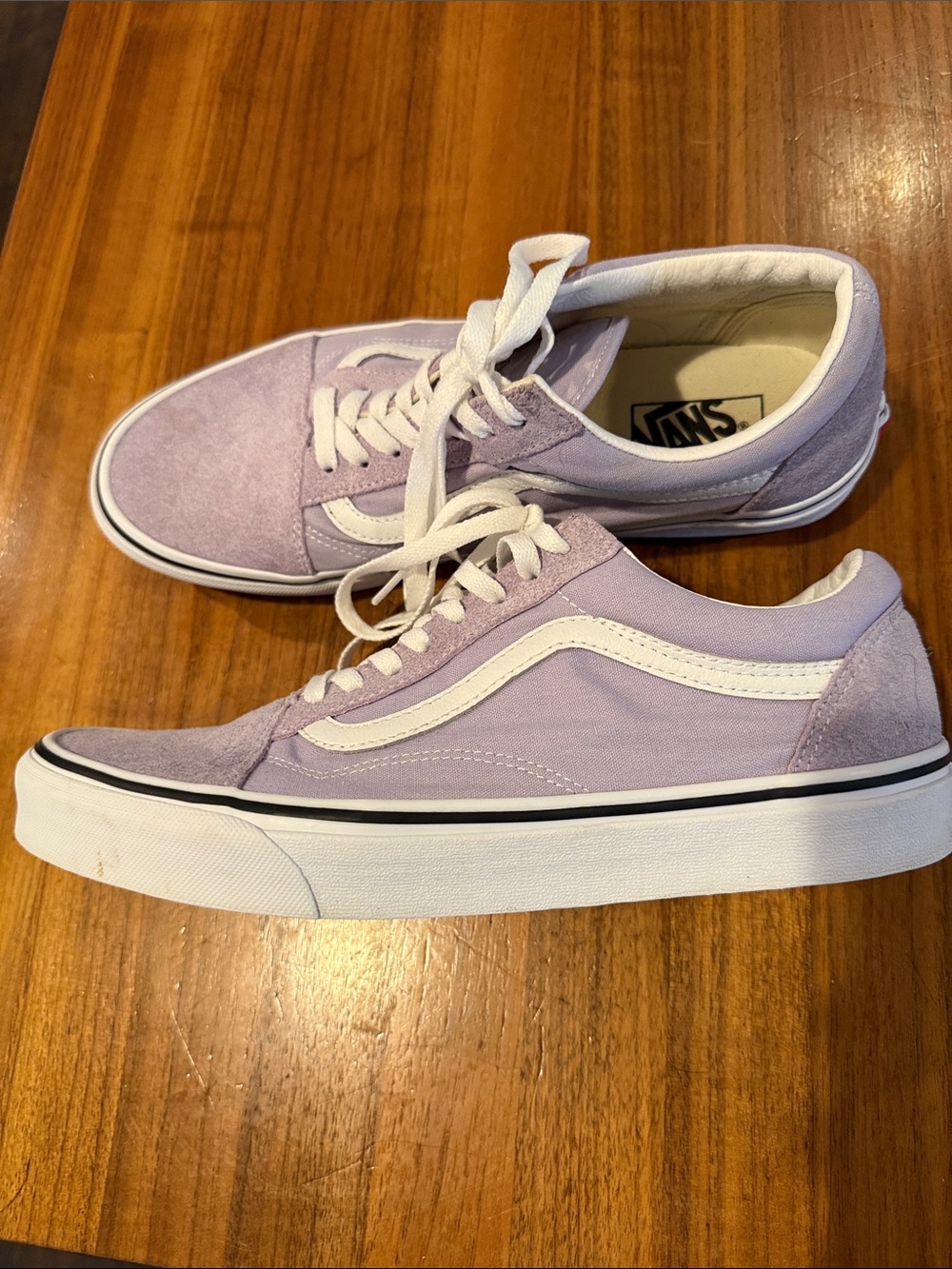 NWOT VANS Old Skool Lilac Men's 10